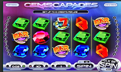 gemscapades slot game from developer betsoft