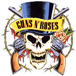 guns and roses slot play online by netent