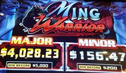 ming warrior free slot game from developer ainsworth