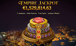 huge progressive jackpot payouts in empire fortune slot